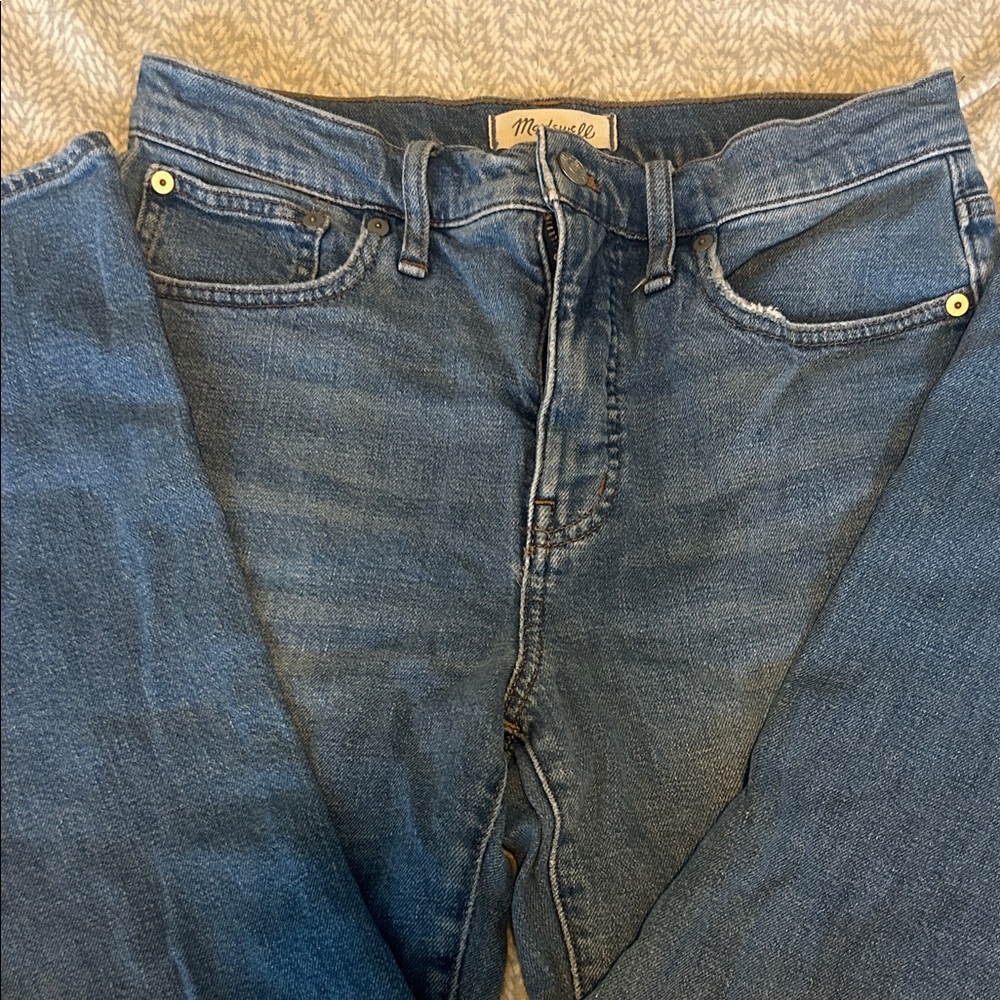 Madewell slim Demi boot Jeans
